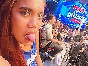 Muay Thai fight night and horny sex after for this big ass Thai girlfriend